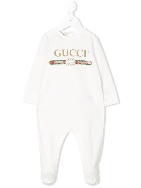 gucci baby cat pajamas|gucci baby girl sweaters.